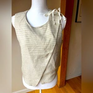 Club Monaco Lightweight Vest Top with Tie Closure @Shoulder